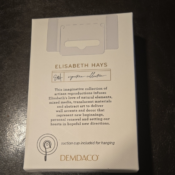 Demdaco Blue and Gold Butterfly Sun Catcher - Picture 2 of 5